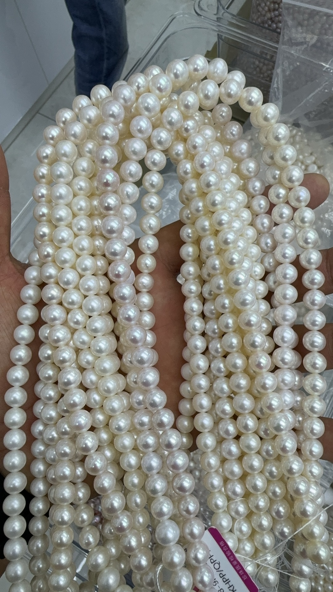 靓女妈妈链专用 淡水珍珠项链 珍珠饰品 女人一生挚爱 珍珠首饰 珍珠项链礼物