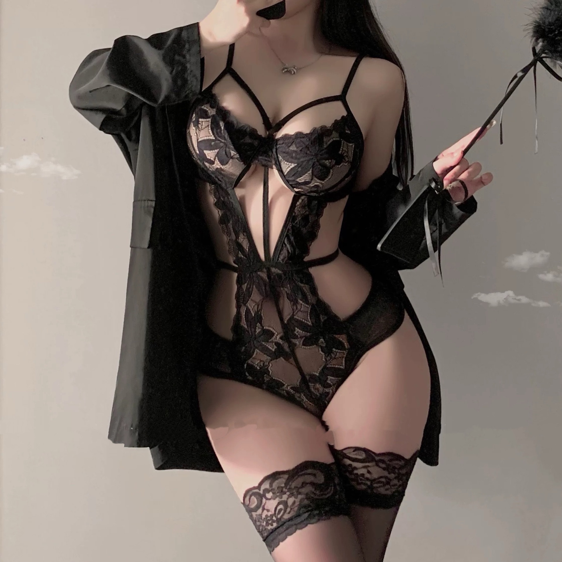 情趣内衣 性感蕾丝睡衣女透明诱惑薄款家居服舒适亲肤柔软款式多选