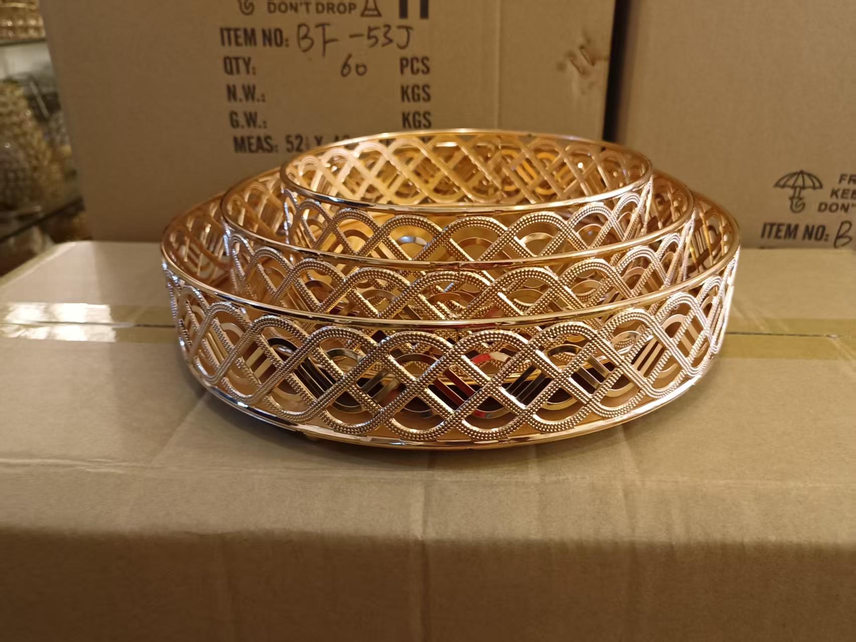 铁艺镜面托盘轻奢桌面收纳盘茶几摆件化妆品首饰整理盘家居装饰品多功能创意摆设细节图