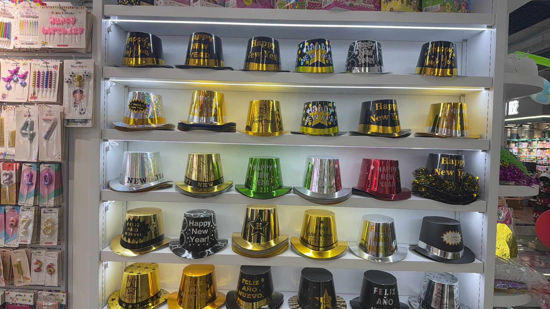 新年礼帽喜庆节日帽子红色圣诞帽儿童成人派对装饰帽子春节新年必备