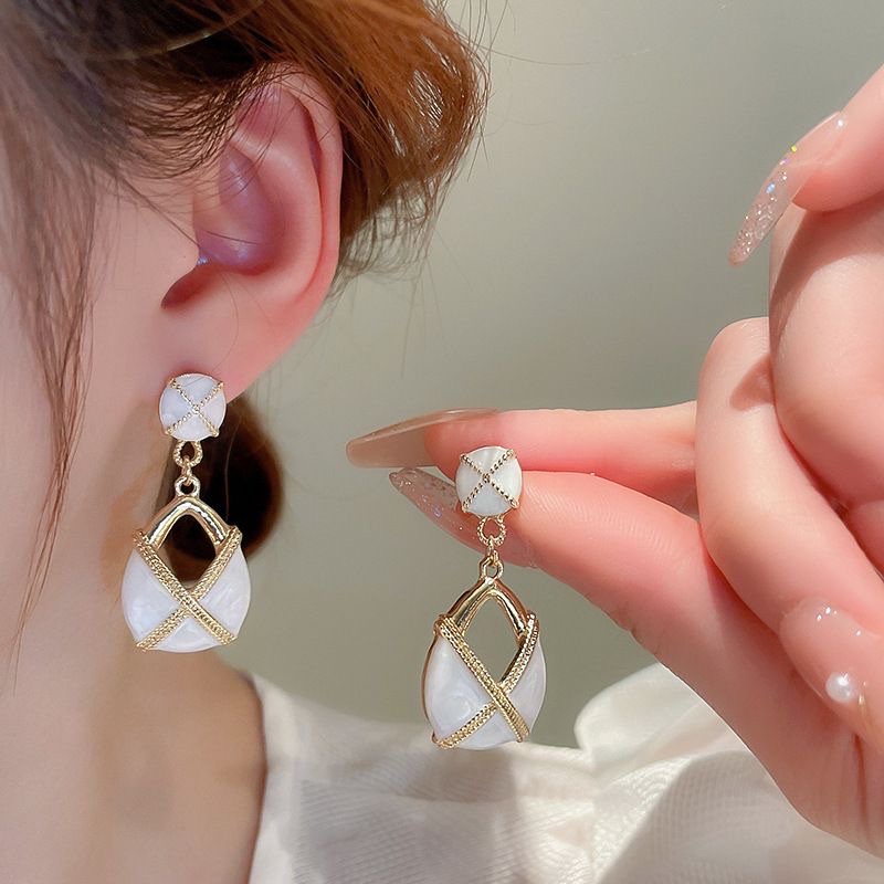 时尚简约金属耳环女气质百搭潮流耳饰个性耳坠耳钉耳饰品配饰