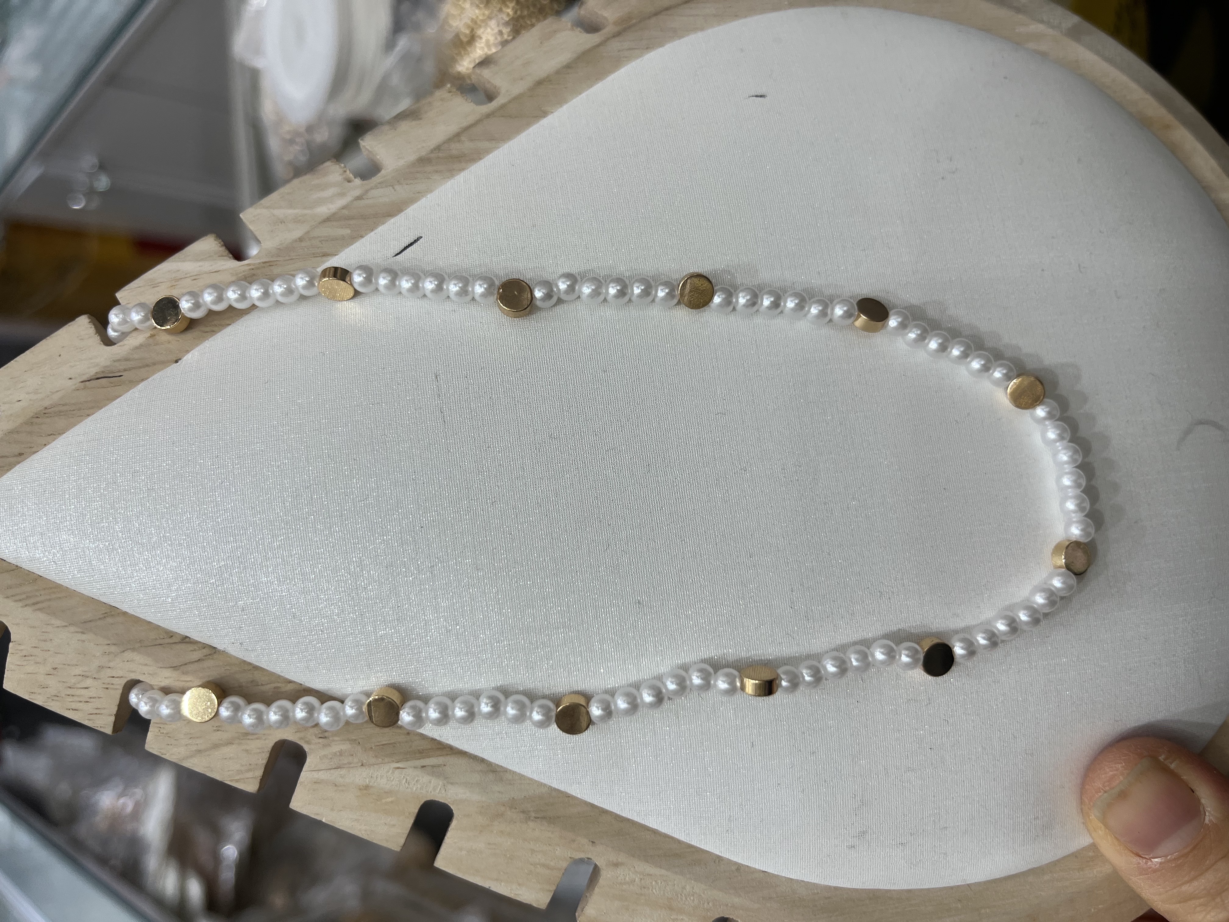 天然珍珠项链 优雅简约时尚饰品女款经典百搭设计感