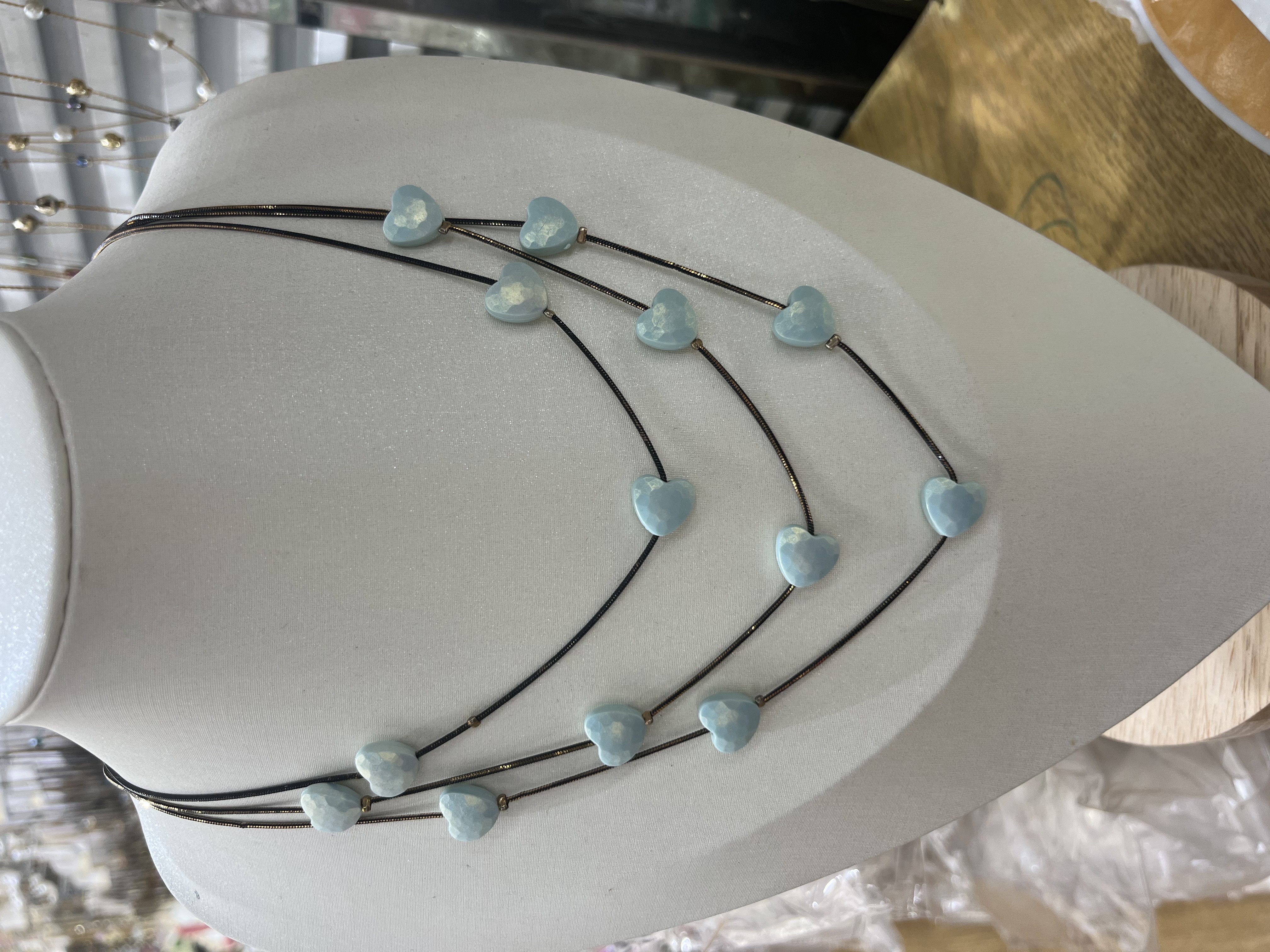 天然珍珠项链女简约时尚百搭锁骨链送女友生日礼物