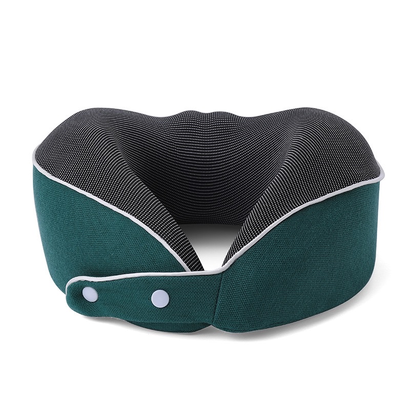 The U-shaped pillow is a comfortable and breathable sleep pillow with ergonomic design and individual packaging details Picture