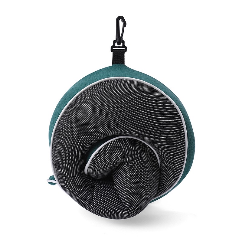 The U-shaped pillow is a comfortable and breathable sleep pillow with ergonomic design and individual packaging Application Scenario