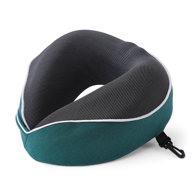 The U-shaped pillow is a comfortable and breathable sleep pillow with ergonomic design and individual packaging The U-shaped pillow is a comfortable and breathable sleep pillow with ergonomic design and individual packaging
