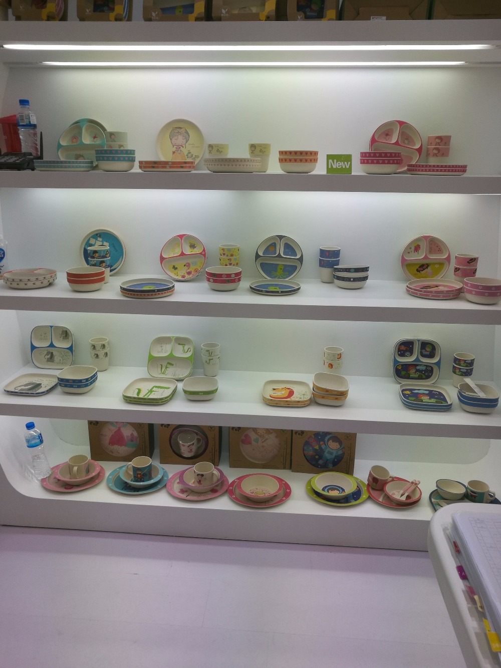 竹纤维餐具环保可降解食品级餐盘托盘不含BPA可定制图案详情5