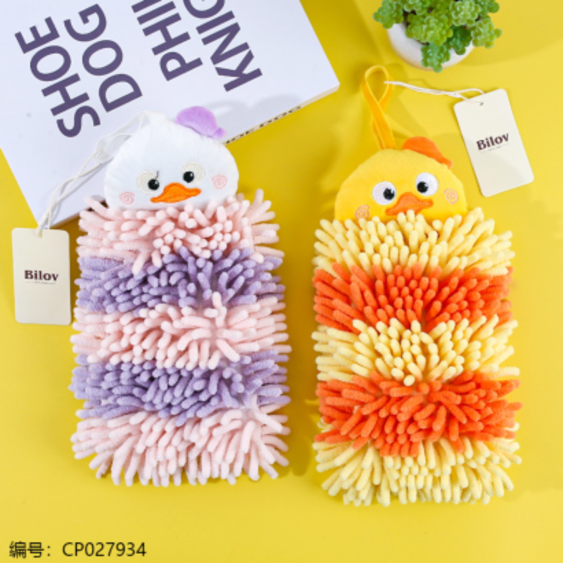 C4219双色雪尼尔擦手巾详情2