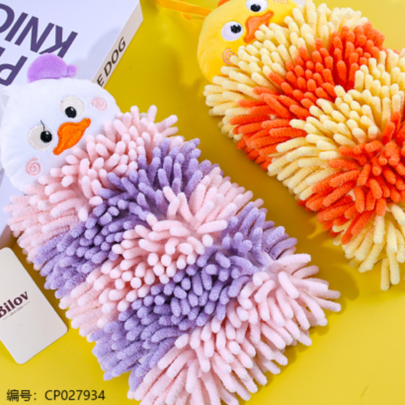 C4219双色雪尼尔擦手巾详情3