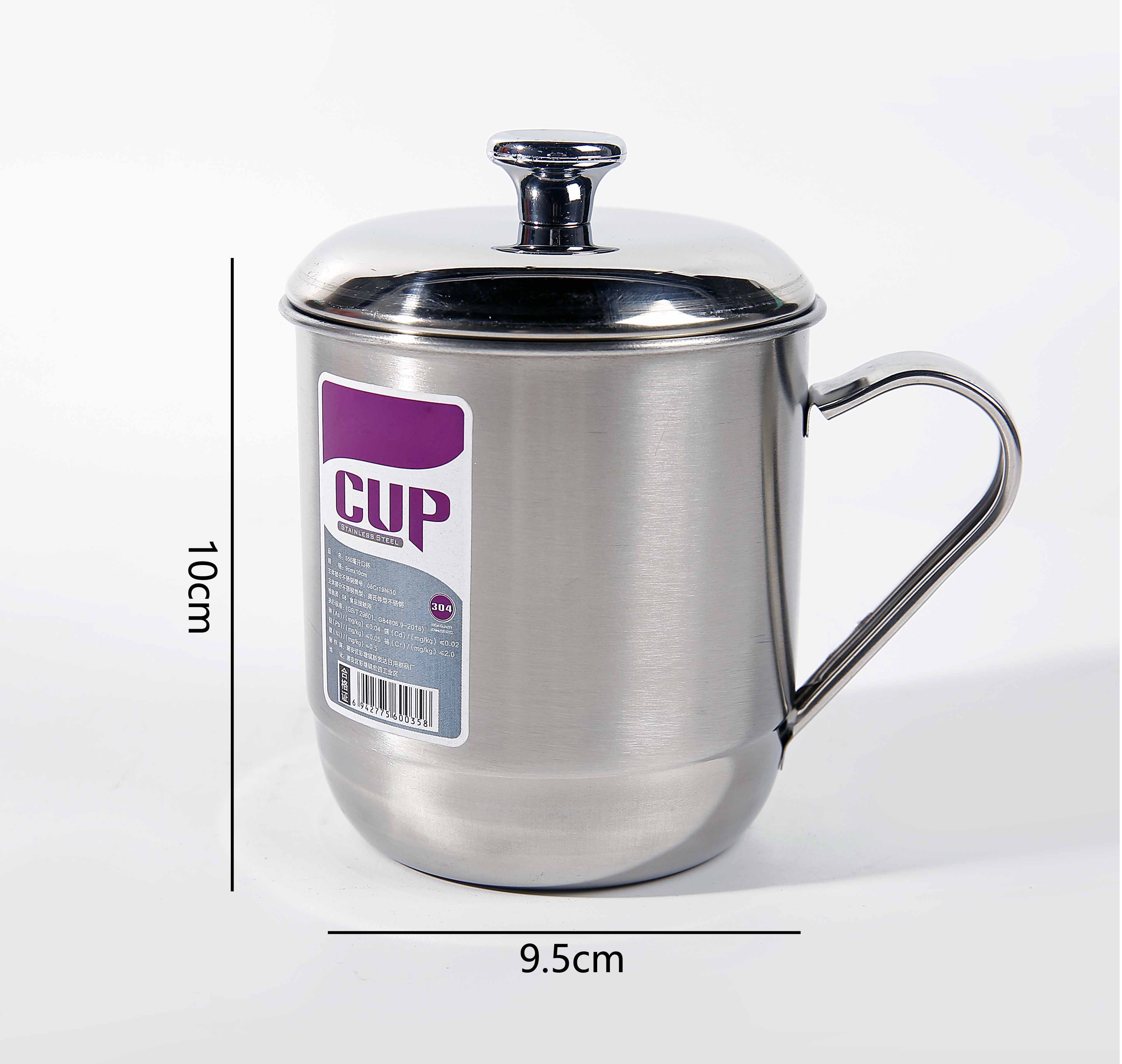 500ml不锈钢9*10带盖口杯/6详情2