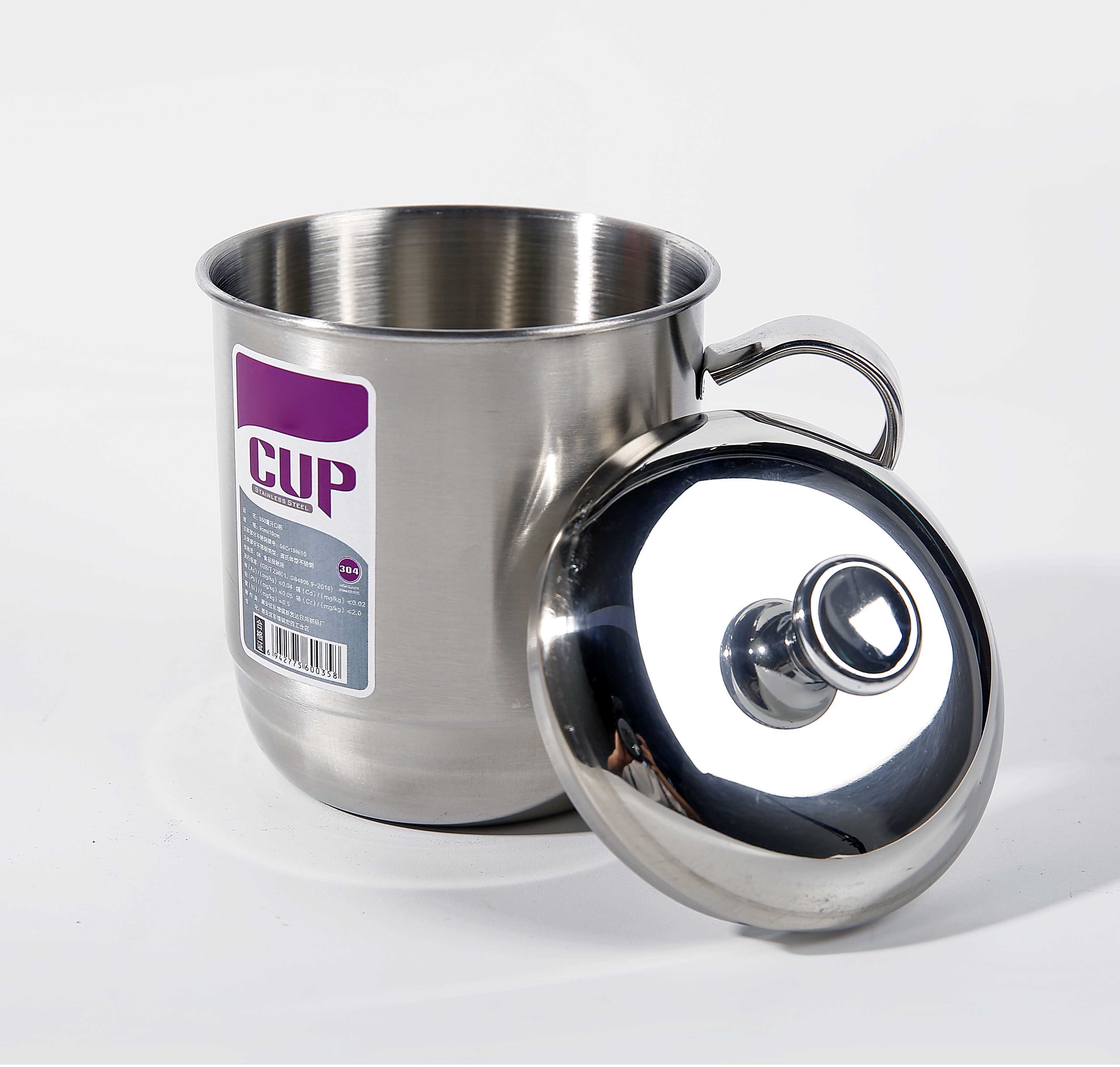 500ml不锈钢9*10带盖口杯/6详情3