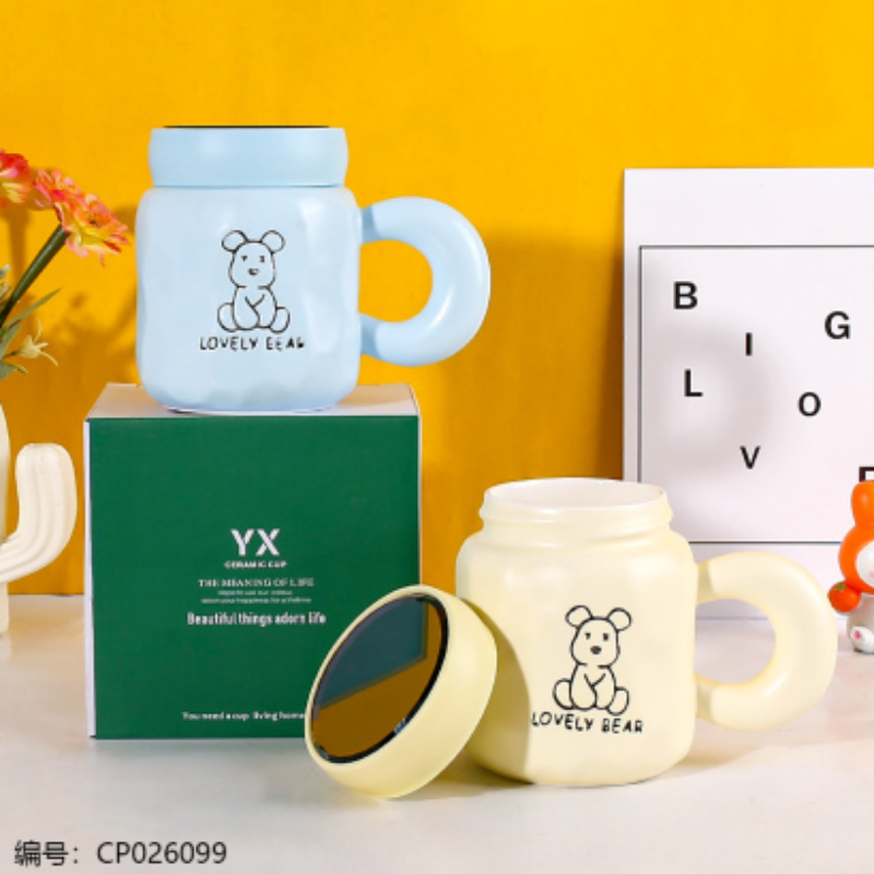 647小熊镜面杯详情1