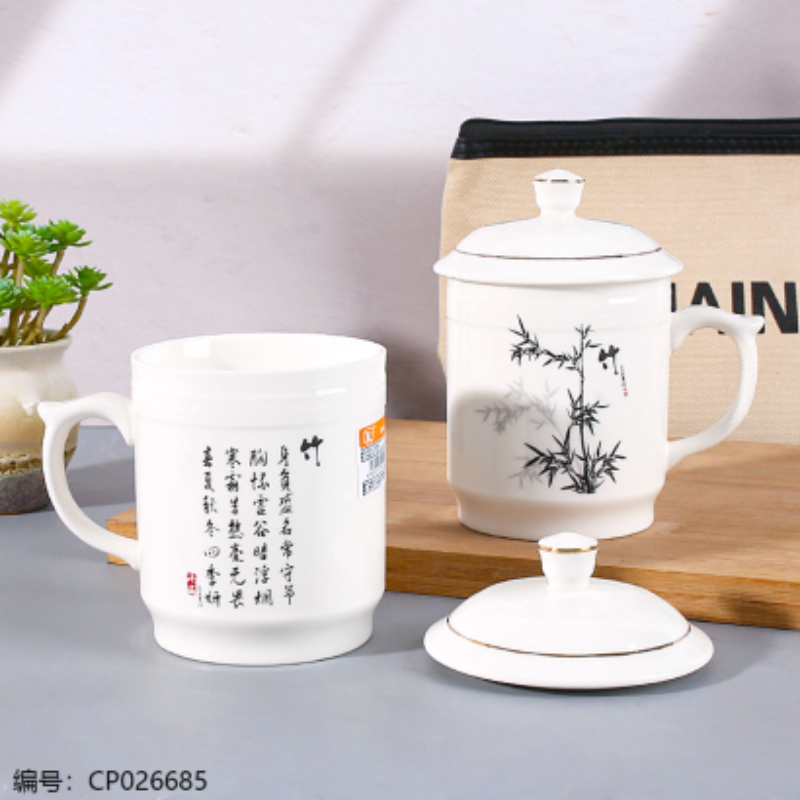 会友陶瓷介杯详情1