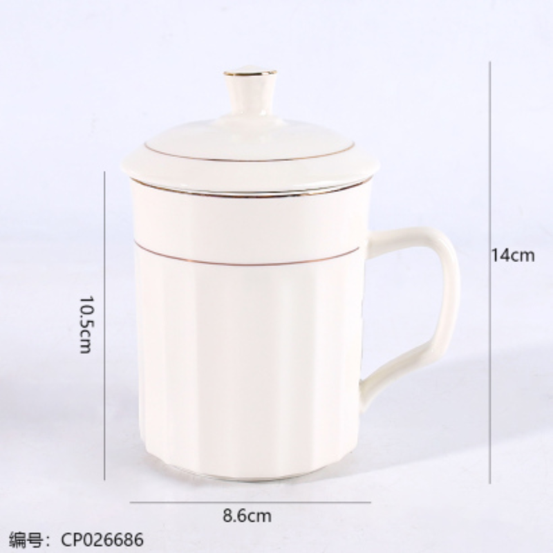 直纹办公介杯/金边详情3