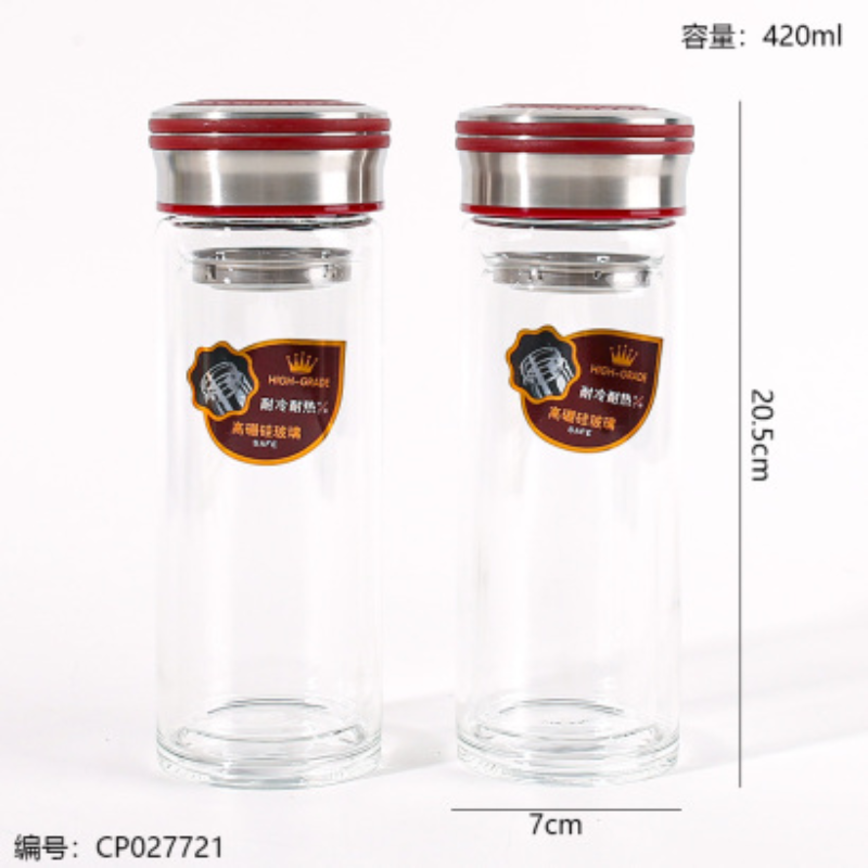 大号茗象玻璃杯详情3