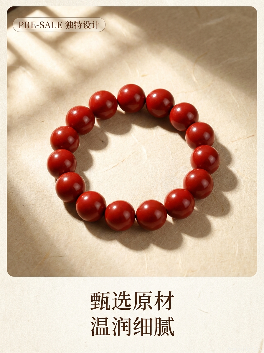Ancient-style handcrafted incense bead bracelet, natural medicinal incense beads, intangible cultural heritage craftsmanship, fragrant, health-preserving and sleep-aiding cultural and creative gifts pic 2