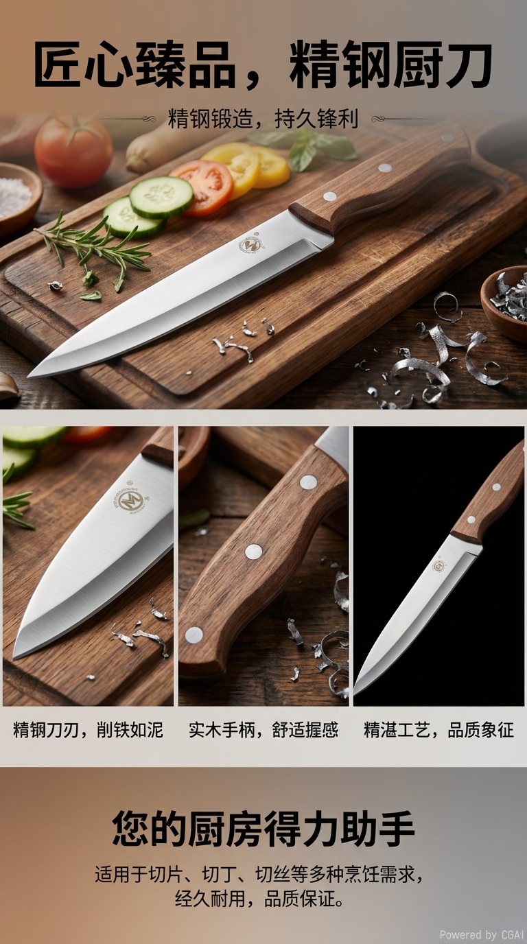 其他刀具不锈钢厨房剪刀多功能家用剪裁工具耐用锋利122329554详情1