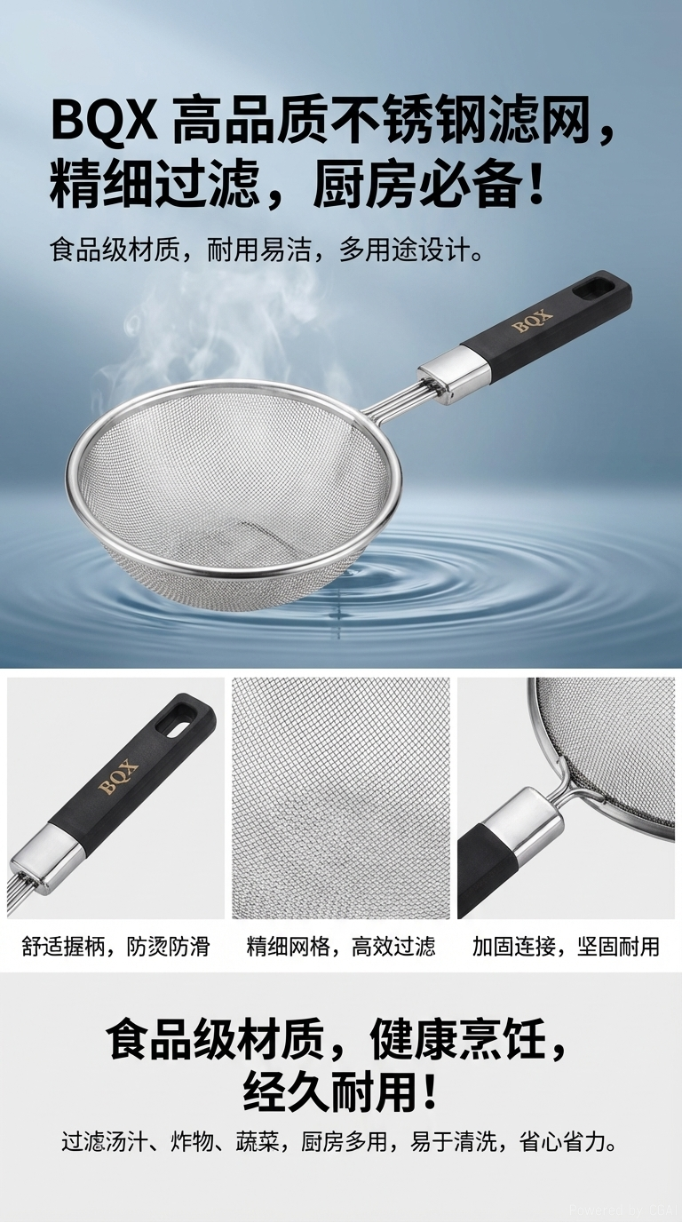 Silicone nylon kitchenware, spatulas, cooking spoons and spatulas are non-stick, not hot to the touch and durable pic 1