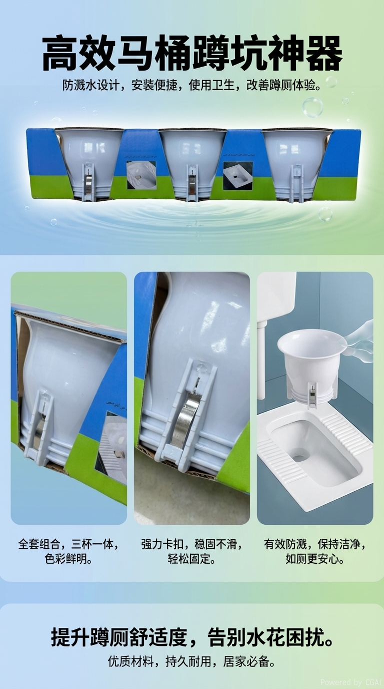 马桶地漏防臭防污防漏下水道防溅神器厕所用品马桶盖子马桶盖洁具详情1