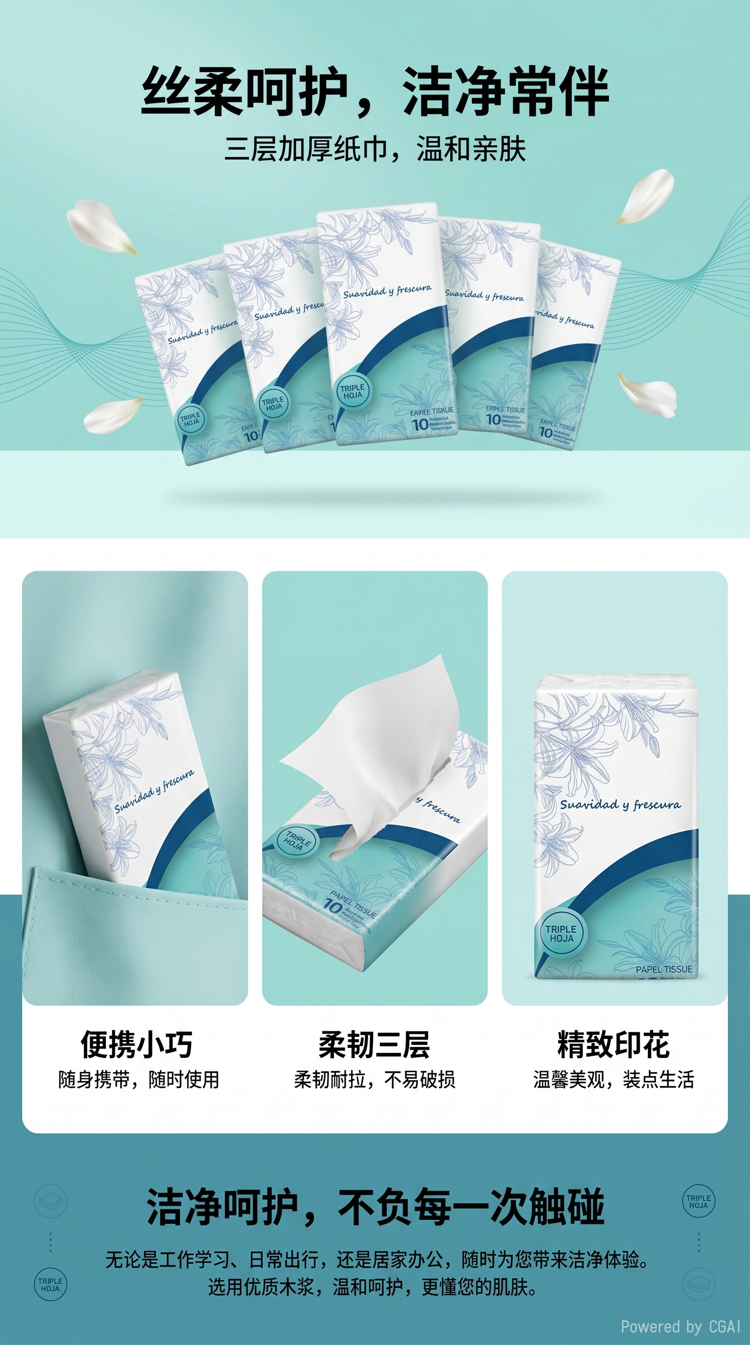 Handkerchief paper pic 1