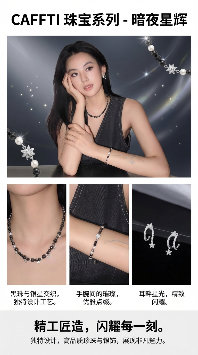 珠宝首饰定制女性模特翡翠玉手镯亚克力镜玄学饰品详情1