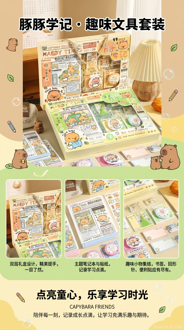 Cartoon upgraded deluxe bar gift box pic 1