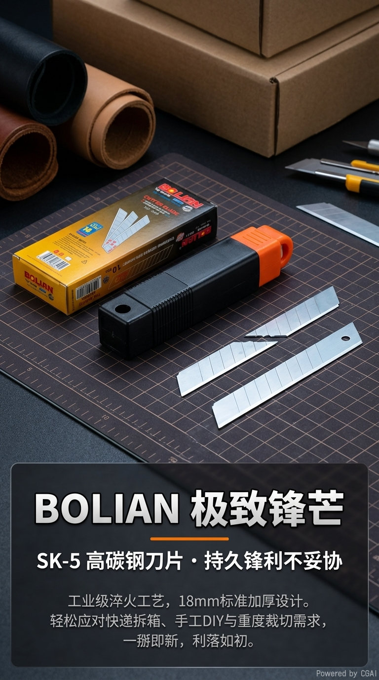 美工刀片0.6五金工具配件刀片详情1