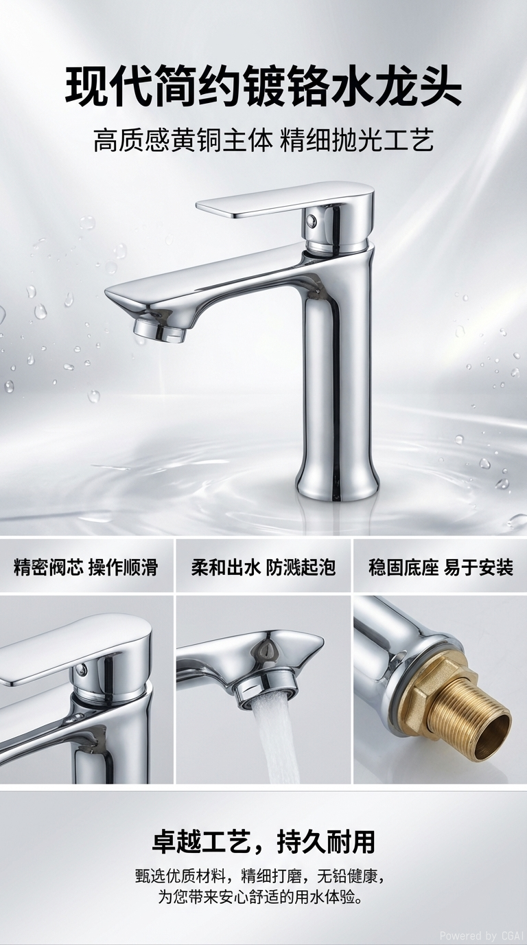 Single-hole faucet pic 1