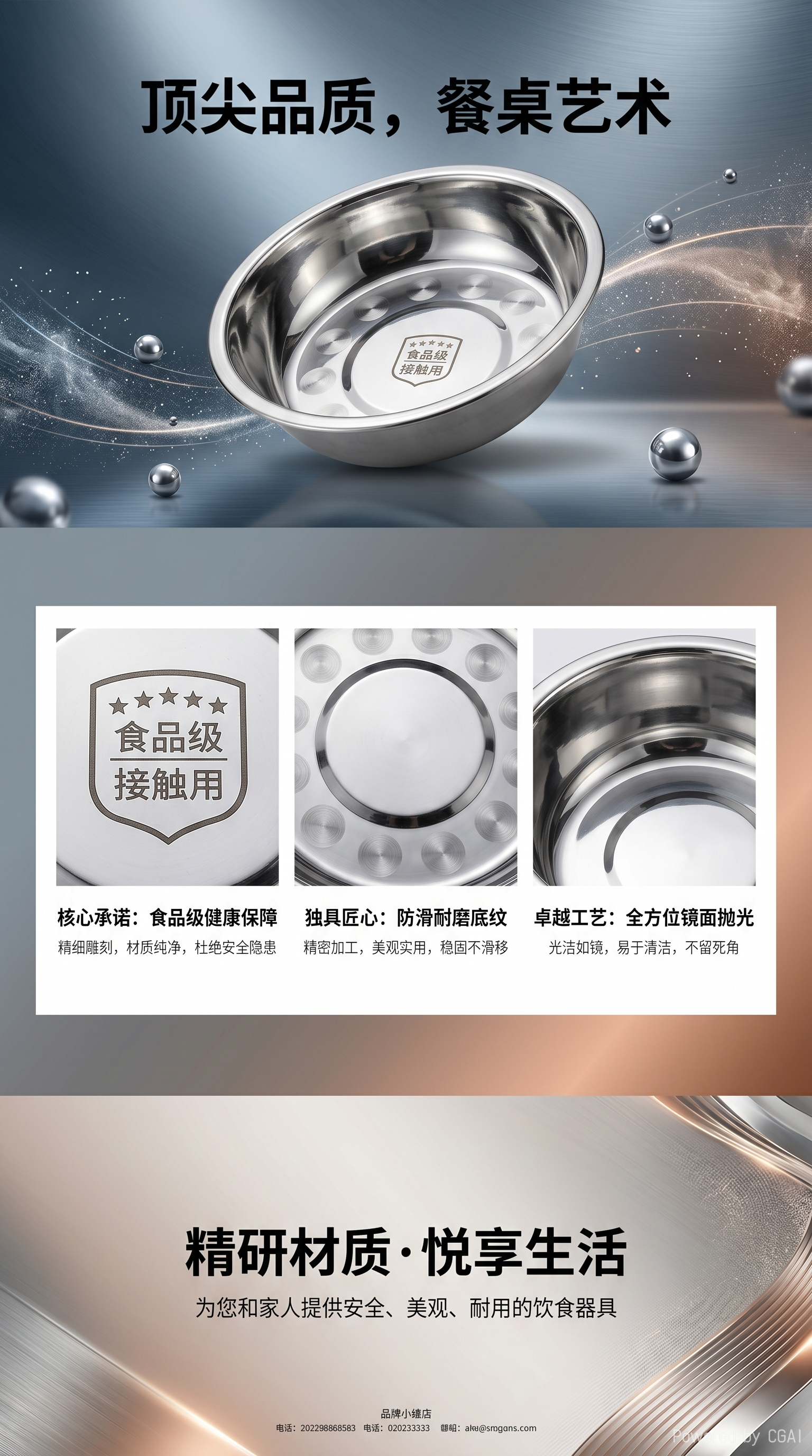 SUS304特厚深盘15.5CM详情1