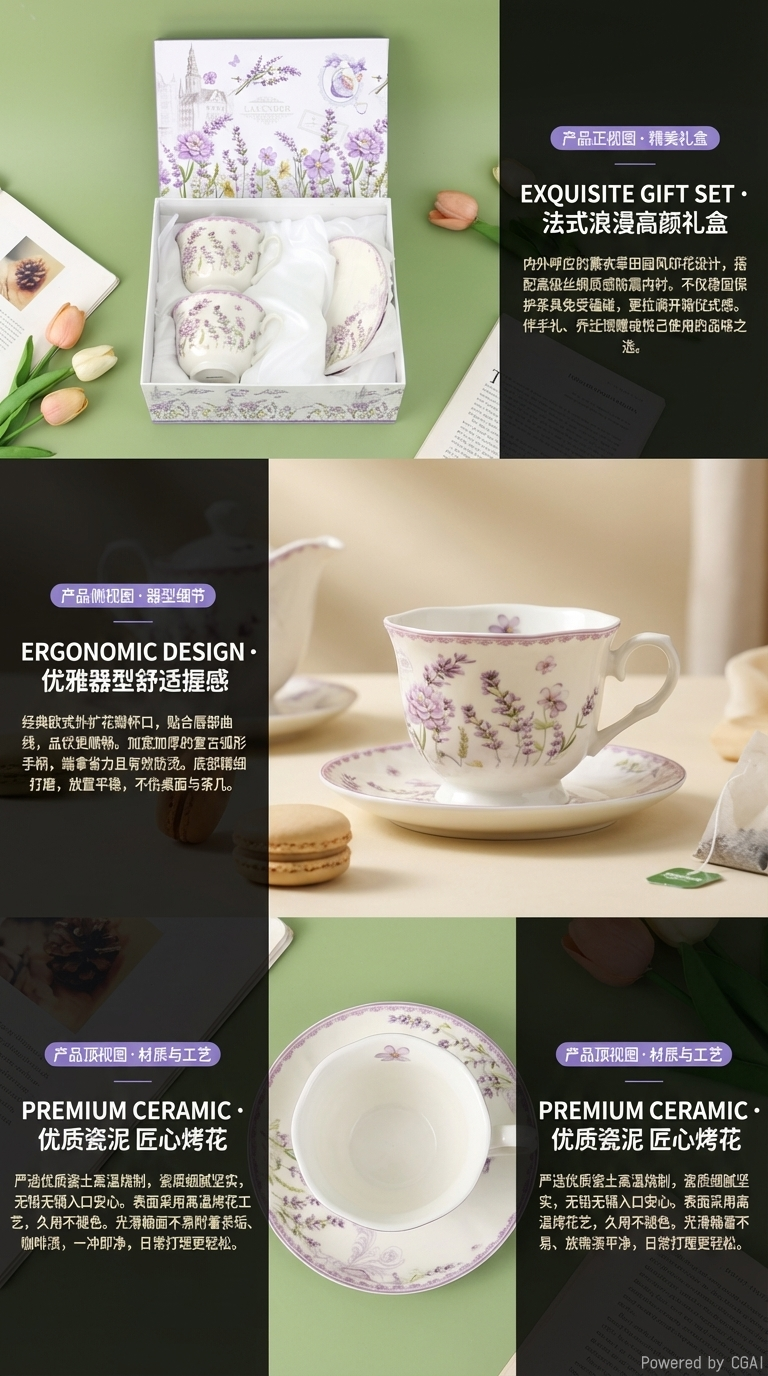 无盖陶瓷杯常规款蝴蝶杯女生2025可爱马克杯logo定制logo定制详情2