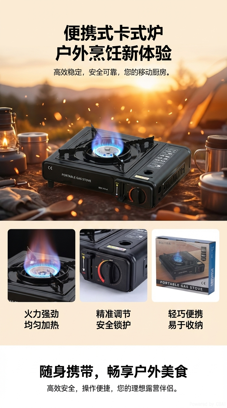 防爆户外卡式炉详情1