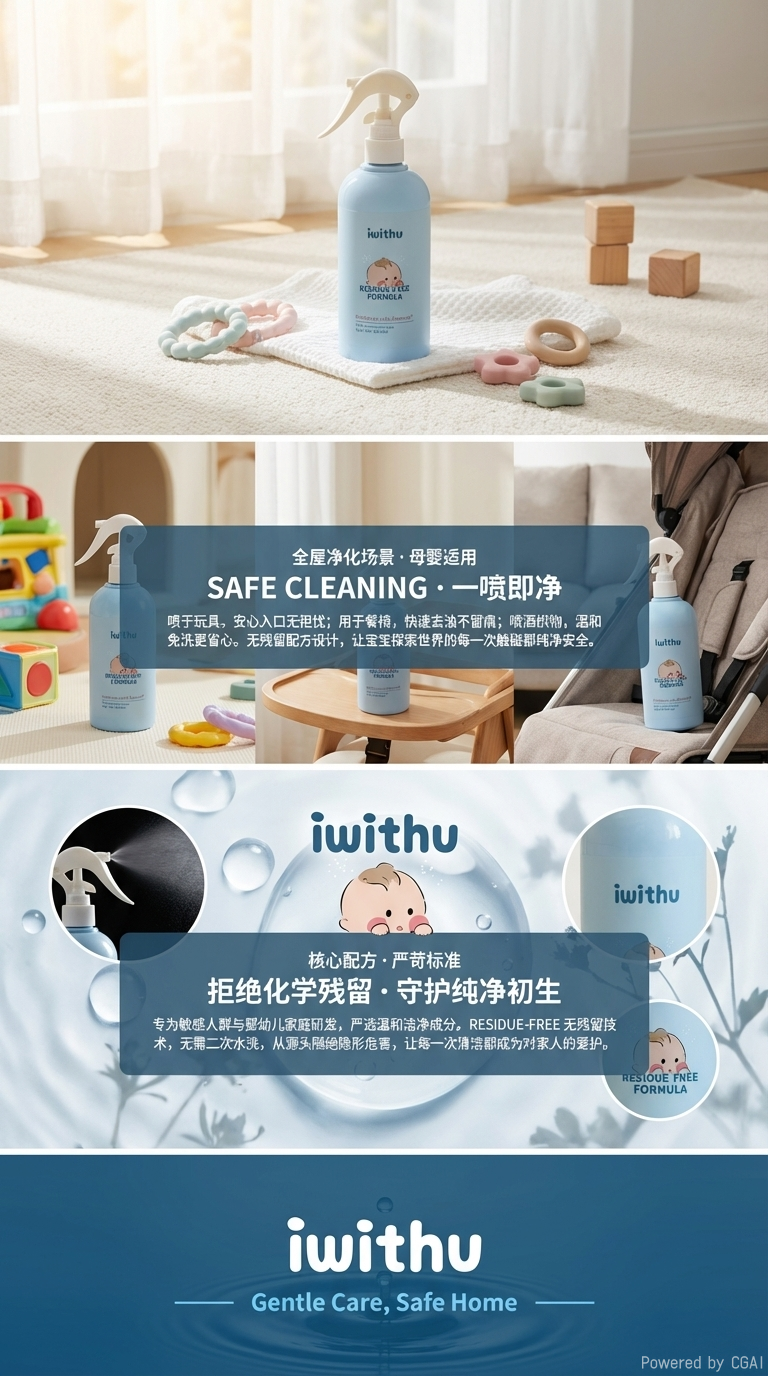 日化用品加工定制生产代工服务工厂直销果蔬清洁液详情3