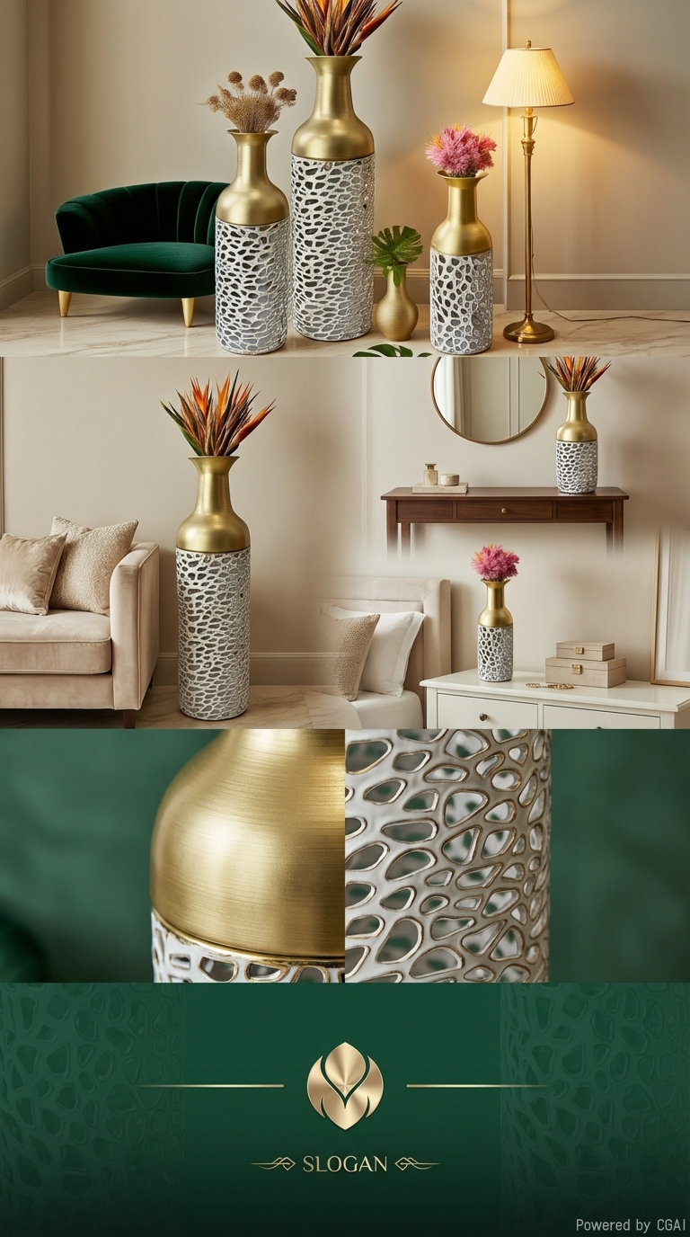 装饰花瓶简约北欧风陶瓷花瓶客厅摆件花瓶家用装饰摆件详情3