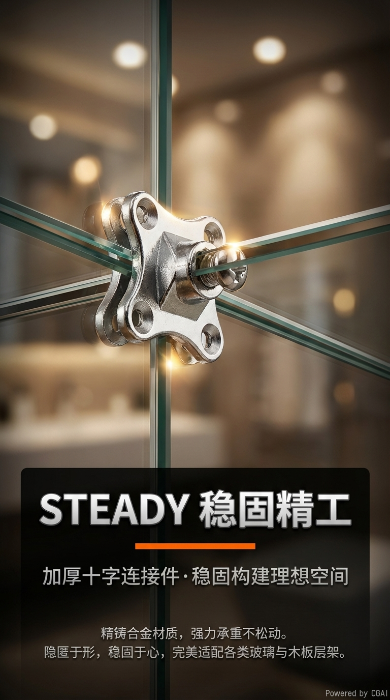 锌合金蝴蝶角码加厚材质坚固耐用不易生锈可拆卸安装适配家具板材拼接层板固定四孔定位稳固，2000个一盒详情1
