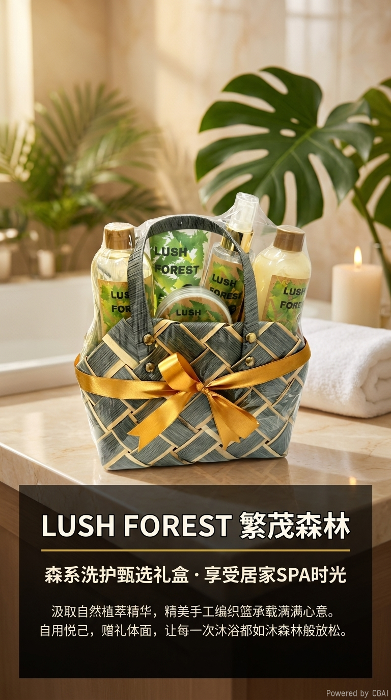 Forest-themed Light Luxury Fragrance Bath Gift Set 151942341 pic 1