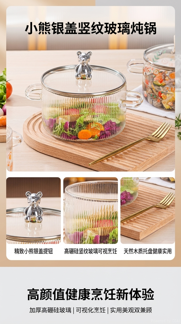 其他锅具不粘煎锅炒锅家用不锈钢锅具套装详情1