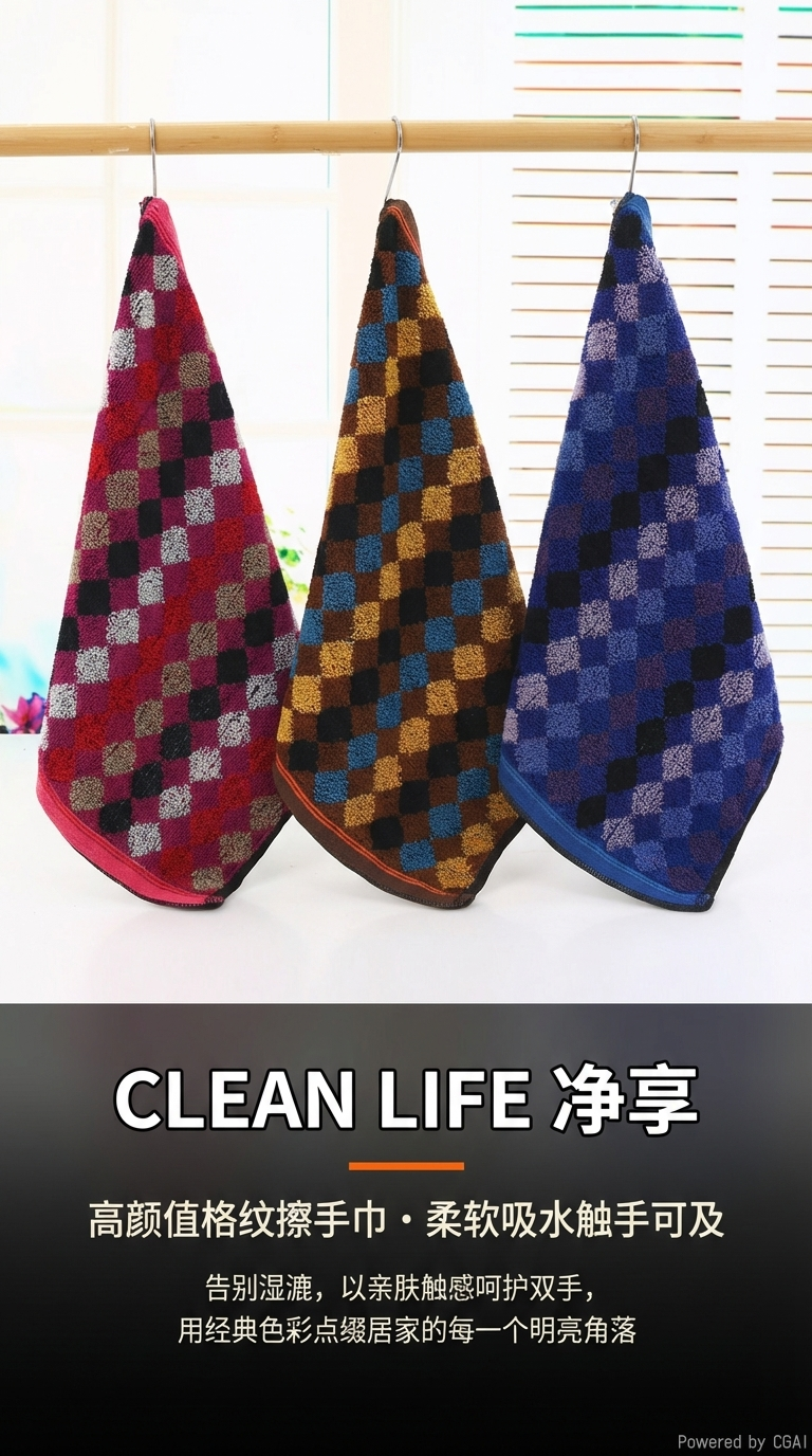 擦手巾 家用速干吸水不掉毛 厨房卫生间通用 深色大方巾 百搭显气质 秋冬披肩围巾 女款高级感方巾 热卖爆款详情1
