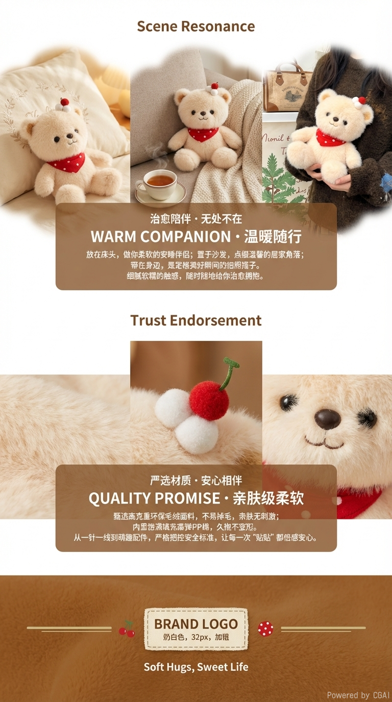Cute sleeping posture animal plush toys, sleeping hugging comfort dolls, children's stuffed dolls, birthday gifts for girls, plush toys, wholesale plush toys, trendy toys, wholesale trendy toys, plush toys pic 3