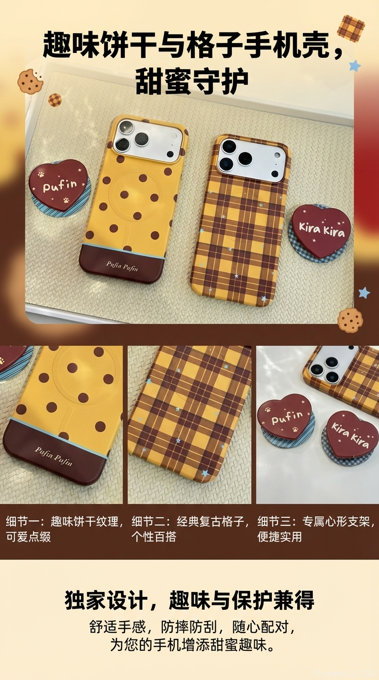 苹果17硅胶翻盖手机壳手机链保护套防摔耐磨轻便新款详情1