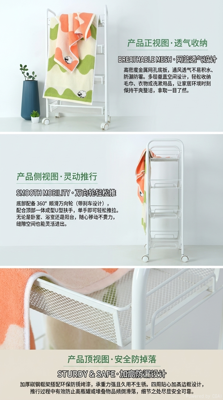 100%纯棉提花毛巾 亲肤吸水家用速干多尺寸可选 柔软耐用上架热卖详情2