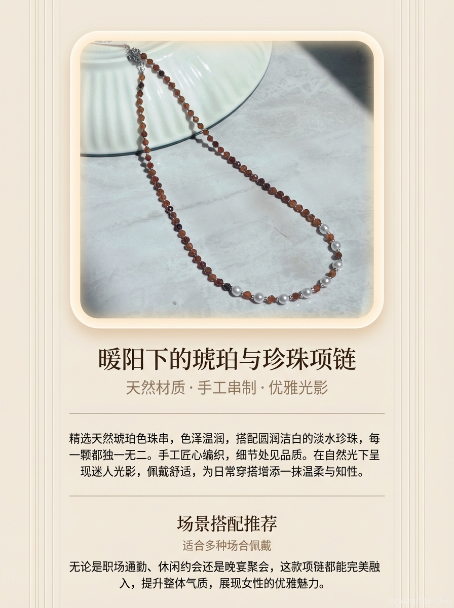 Yunyi decoración hogar naranja-granate collar de piedra natural con cuentas sensación de alto perfil estilo de lujo lujo ligero lujo nicho cadena de clavícula gargantilla de cuello collar de piedra natural de alto costo pic 3