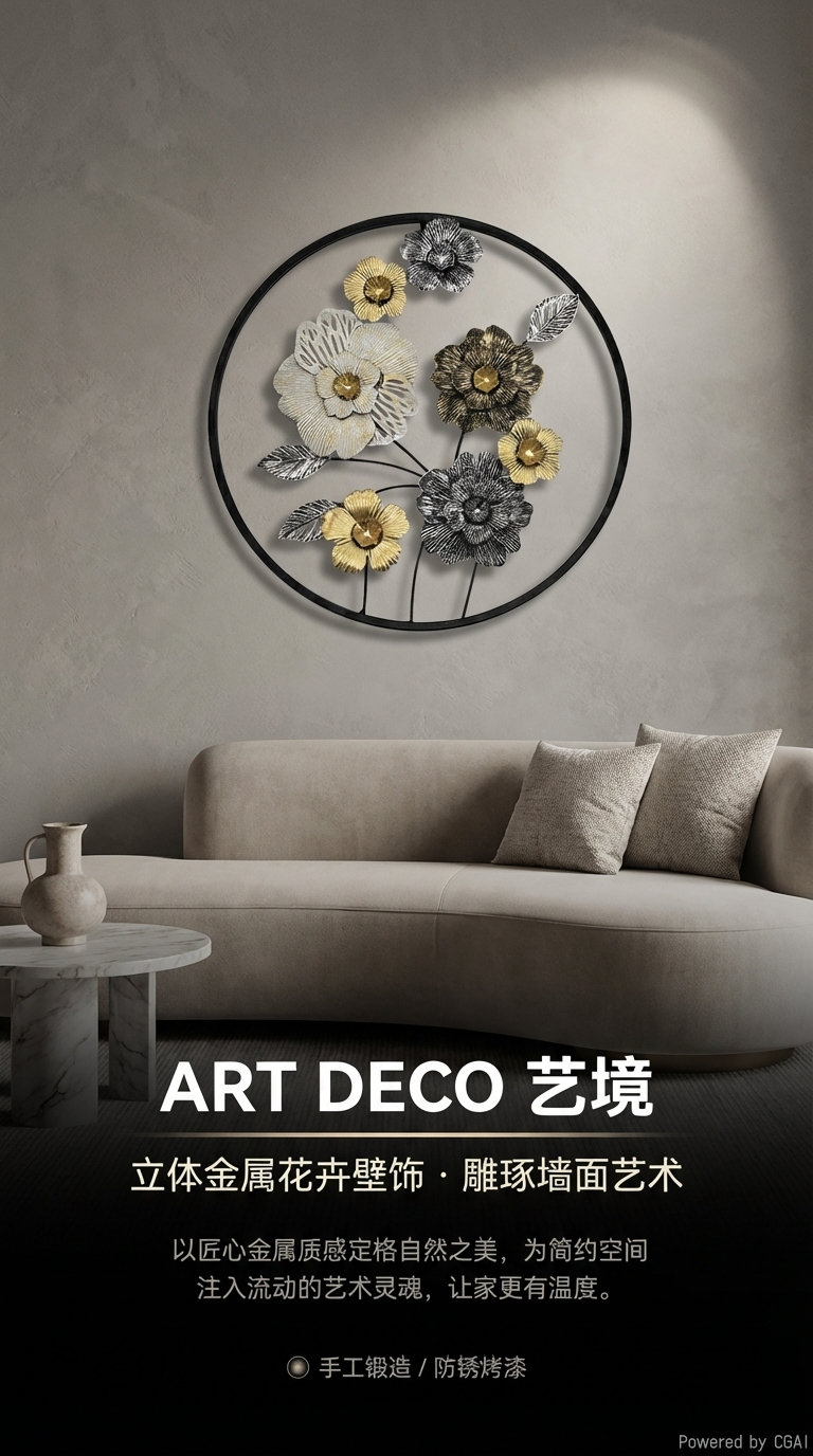 金属工艺品摆件装饰品创意礼品收藏品居家办公桌摆件详情1