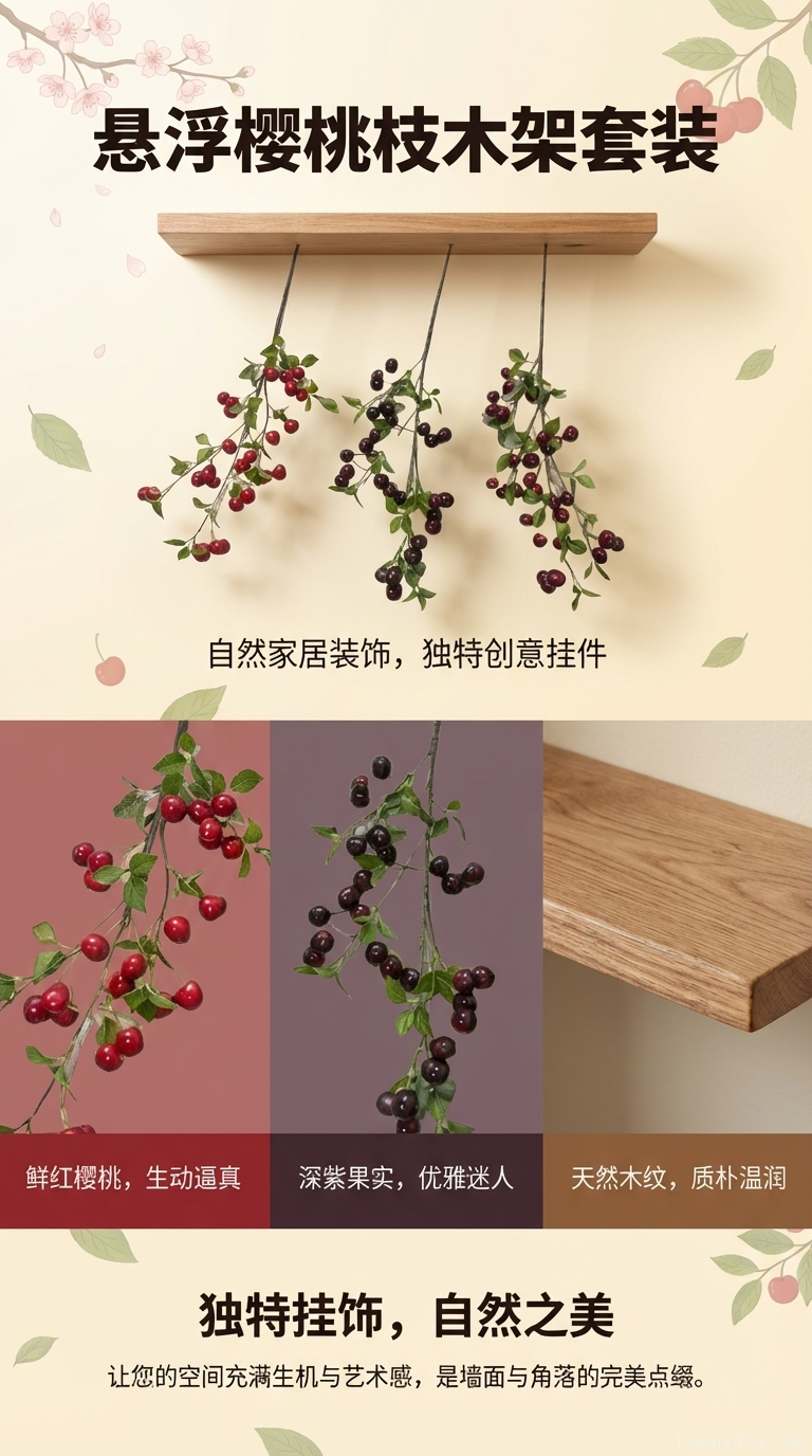 圣诞山楂3色圣诞树壁挂倒挂树跨境松针场景布置门挂饰墙上圣诞树藤条门挂套装095113186详情1