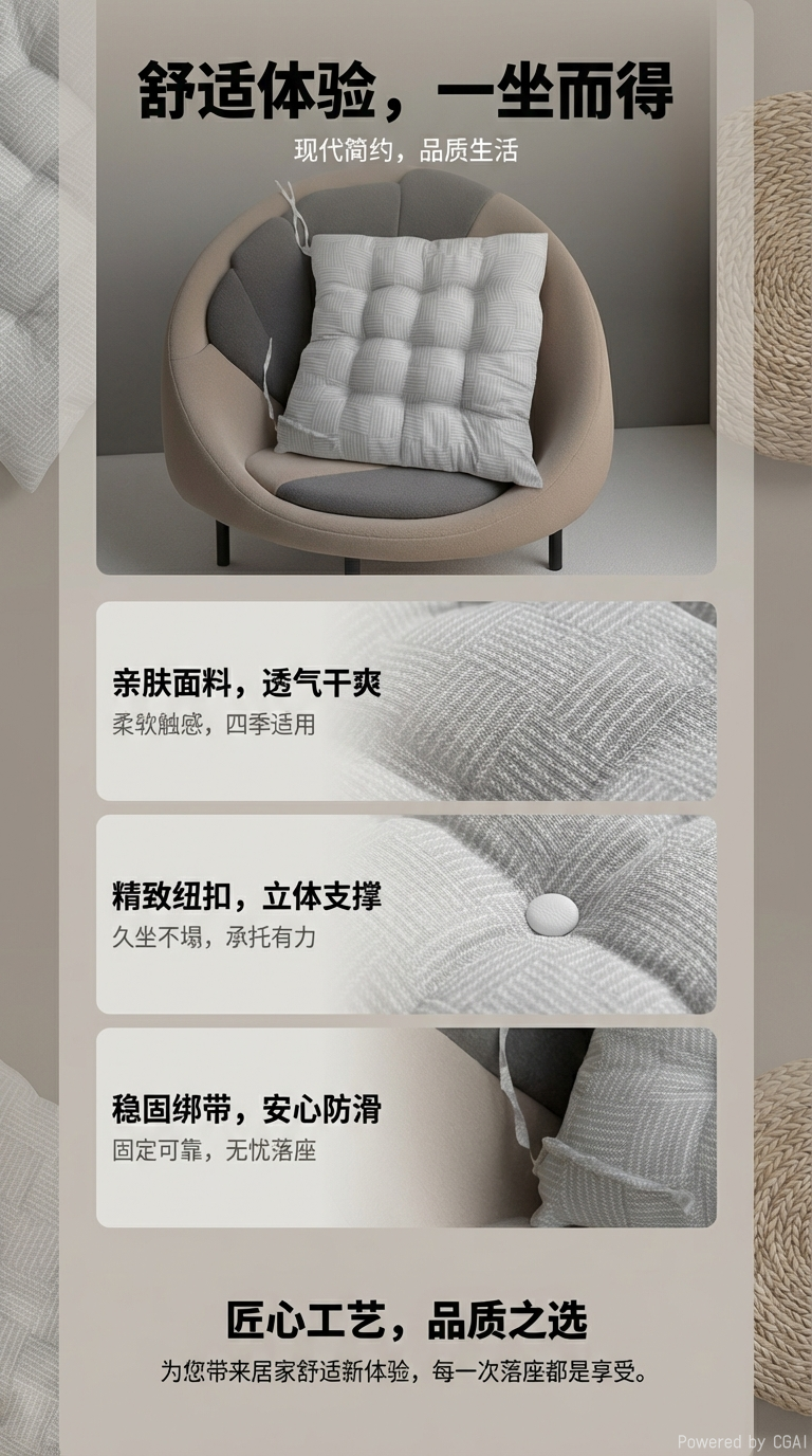 现代简约风格圆形圈椅时尚休闲单人沙发椅家用舒适圆圈座椅详情1