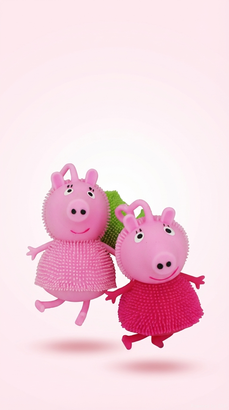 Niños pequeños extrusión juguete artefacto piggy girl burst fábrica venta directa pic 1