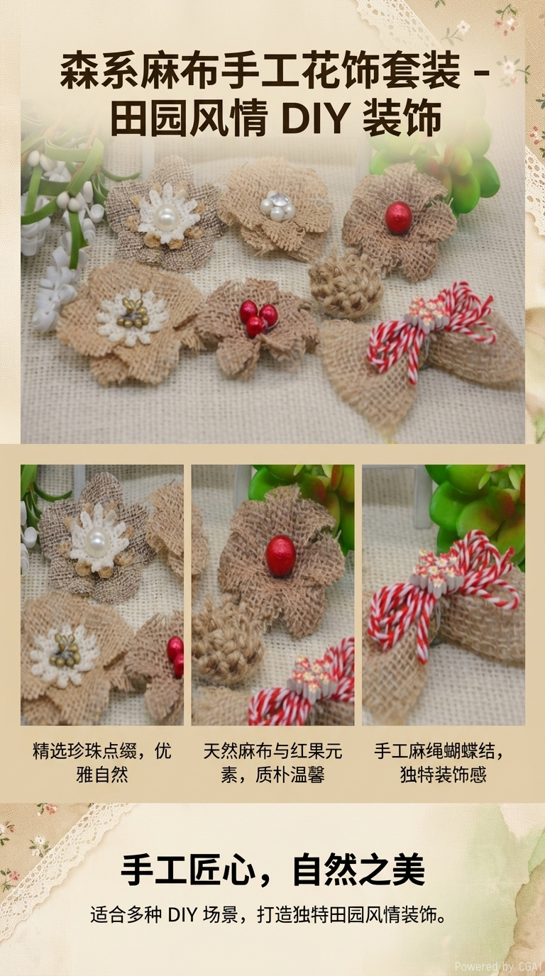 吉祥马摆件手工布艺花清明花片24cm没花钻纸巾盒马年祝福详情1