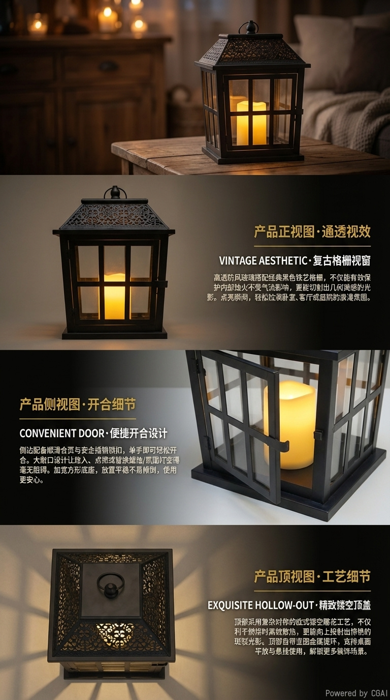 工艺装饰灯具灯饰简约现代客厅吸顶灯客厅灯饰详情2