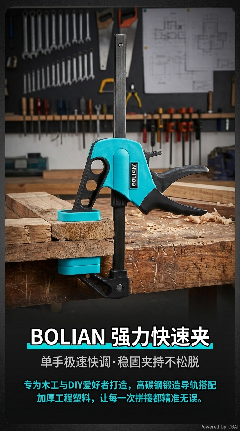 木工夹15木工夹固定器F型木工工具详情1