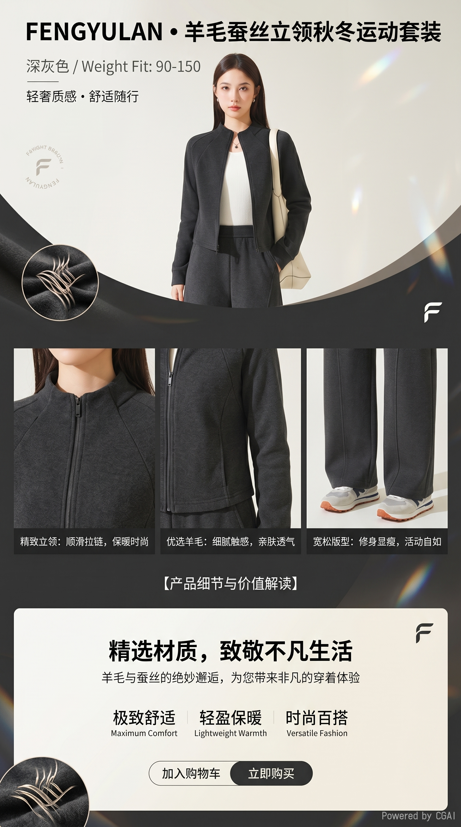 人台女模特服装道具人体模特阔腿裤冰丝透气详情1