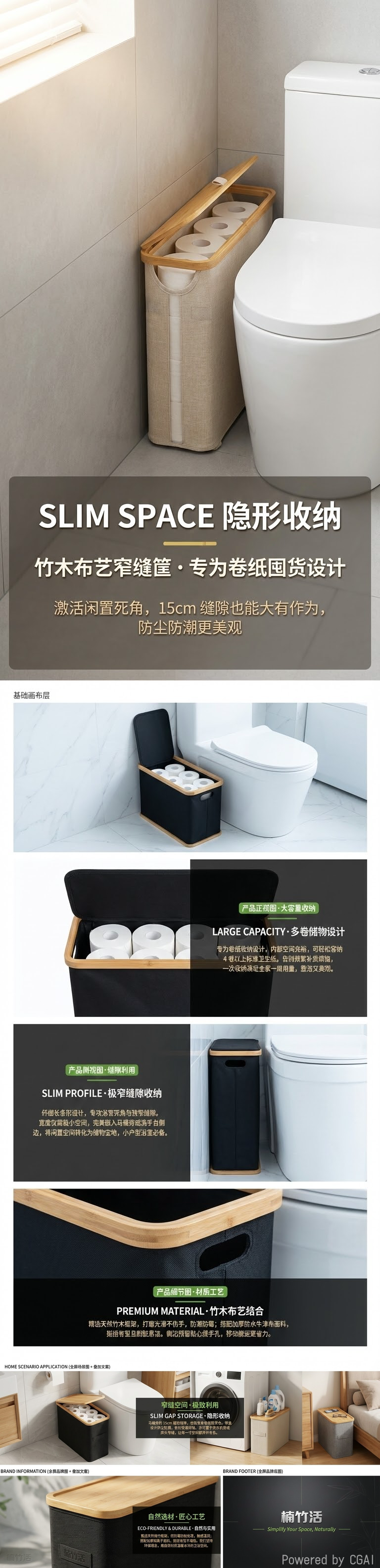 多功能家用收纳盒化妆品桌面整理盒收纳盒整理箱收纳用品储物盒详情1